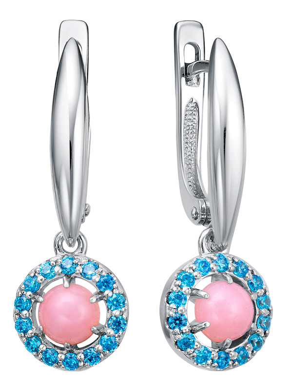 

Серьги из серебра с опалом и фианитом Bellissima Tentazione S/237/Ag-617/52, S/237/Ag-617/52