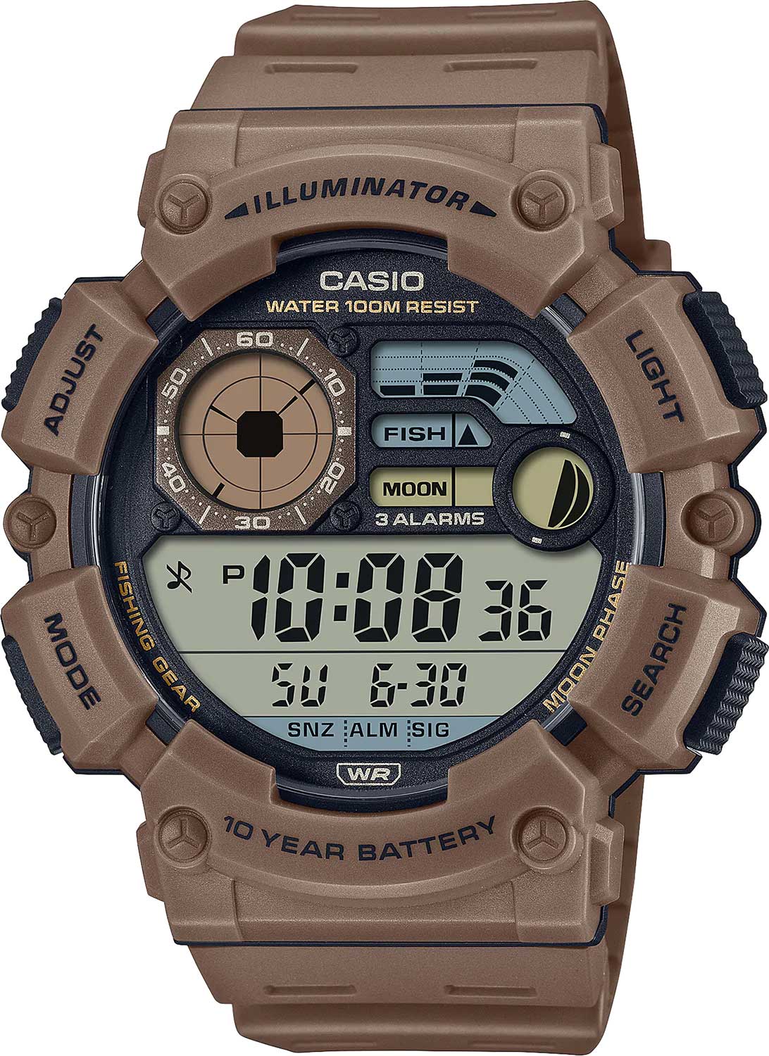

Наручные часы мужские Casio WS-1500H-5A, WS-1500H-5A