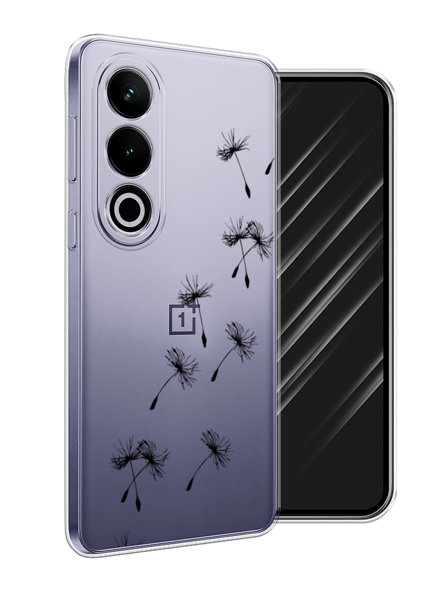 

Чехол Awog на OnePlus Ace 3V "Летящие одуванчики", Черный, 154850-1