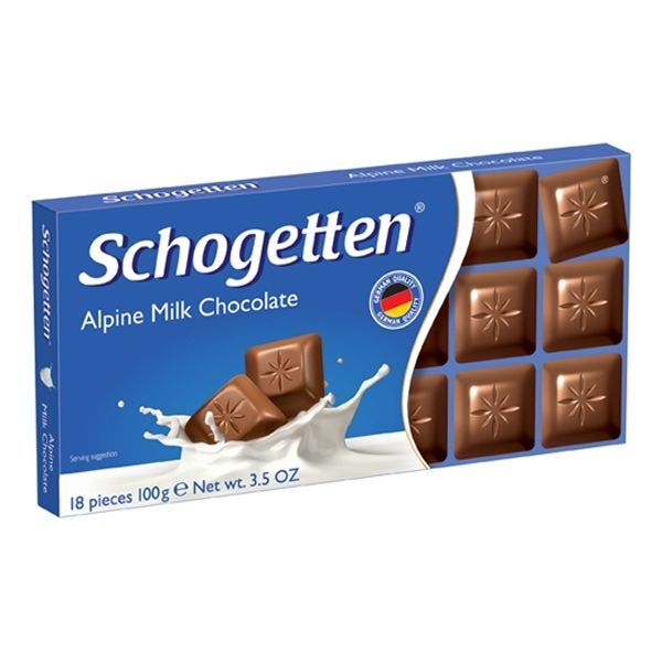 Шоколад Schogetten Alpine Milk молочный 100 г