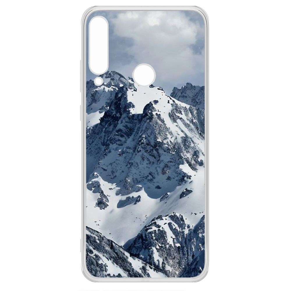 

Чехол-накладка Krutoff Clear Case Горы для Huawei Y6P, Прозрачный
