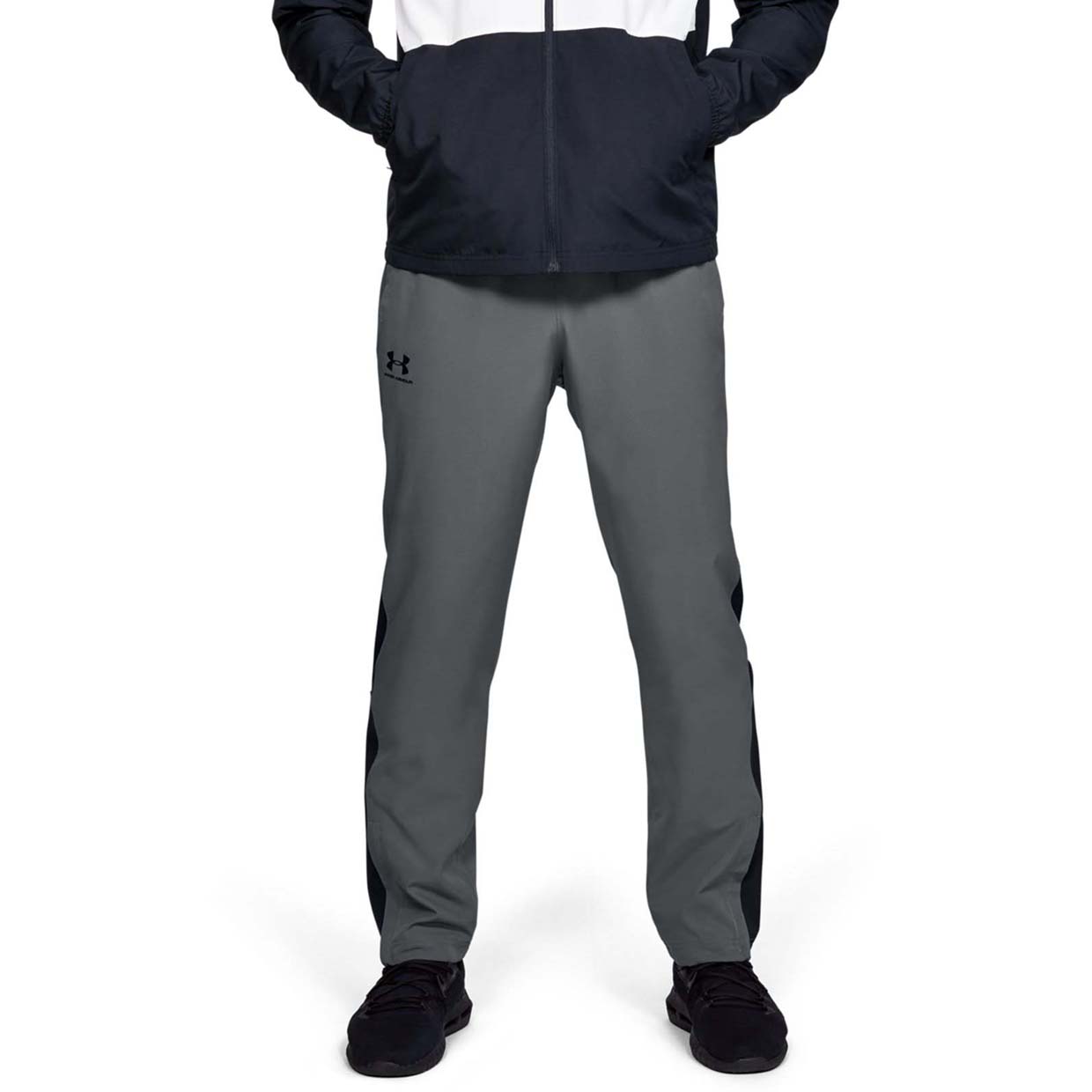 

Брюки мужские Under Armour 1352031-012 серые SM, 1352031-012