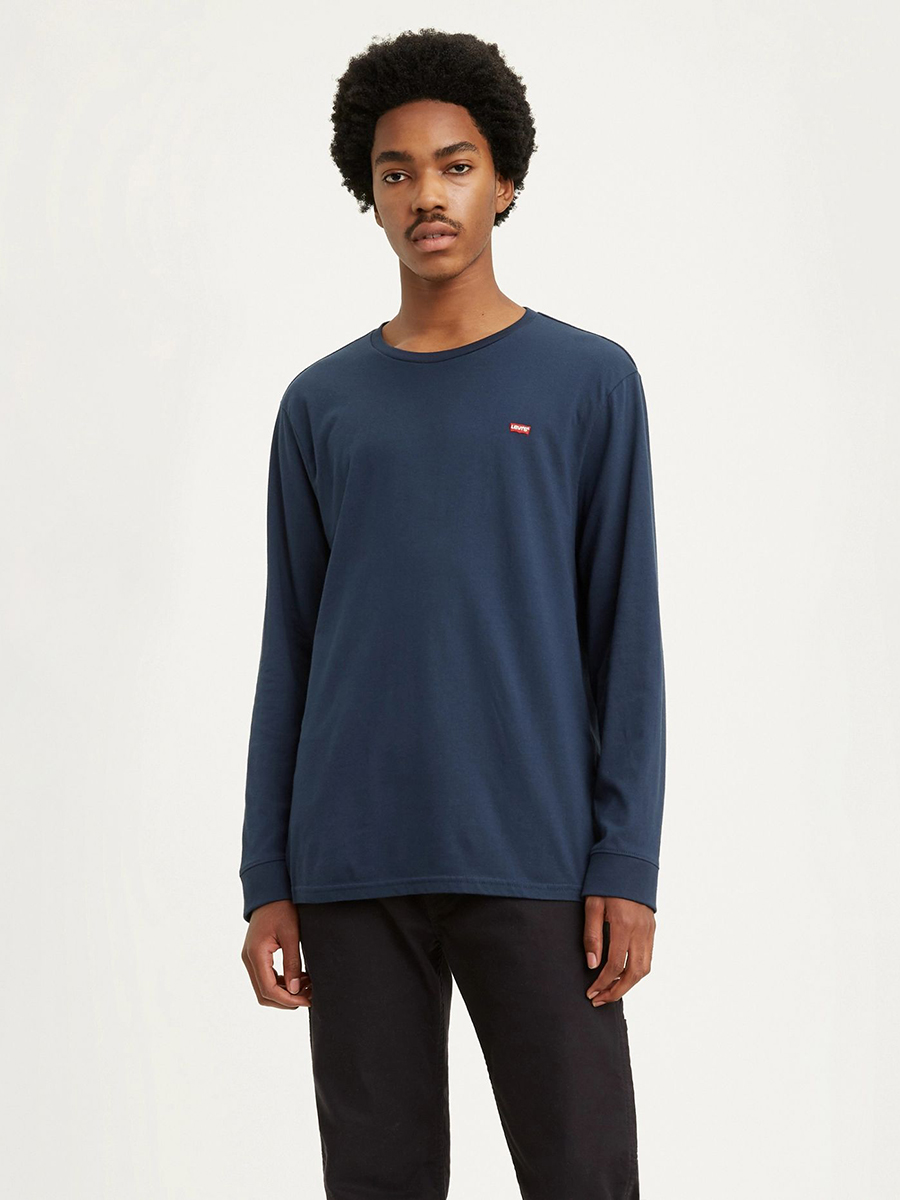 

Лонгслив мужской Levi's 72848-0001 синий S, 72848-0001