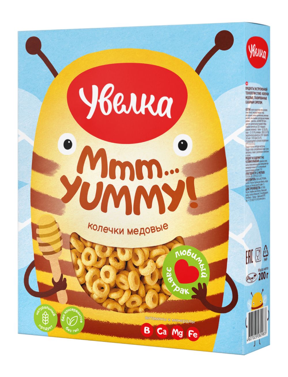 

Колечки медовые Увелка 200 гр
