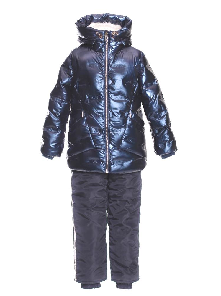 Комплект верхней одежды Аврора 731-Д, синий, 98 комплект верхней одежды аврора 893 м горчичный 104