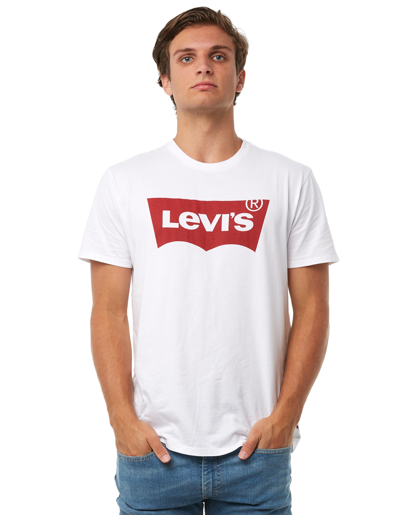 фото Футболка мужская levi's 17783-0140 белая xxs