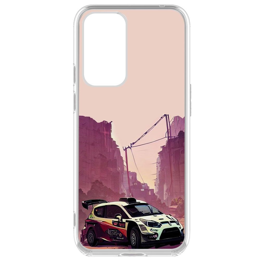 

Чехол-накладка Krutoff Clear Case Гоночный каньон для OnePlus 9 Pro, Прозрачный