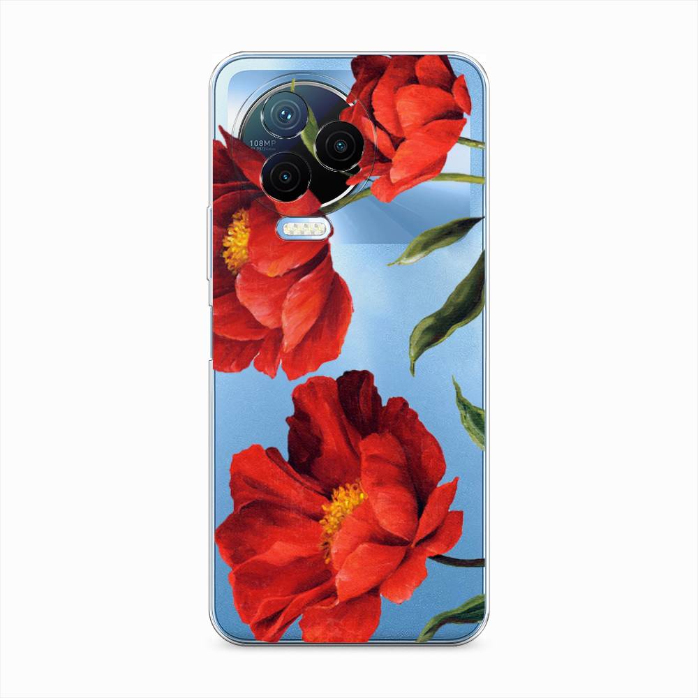 

Чехол Awog на Infinix Note 12 Pro 4G "Красные маки", 3102250-8
