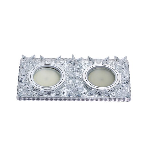 Светильник встраиваемый LBT K1702L-1 серебро 2 шт