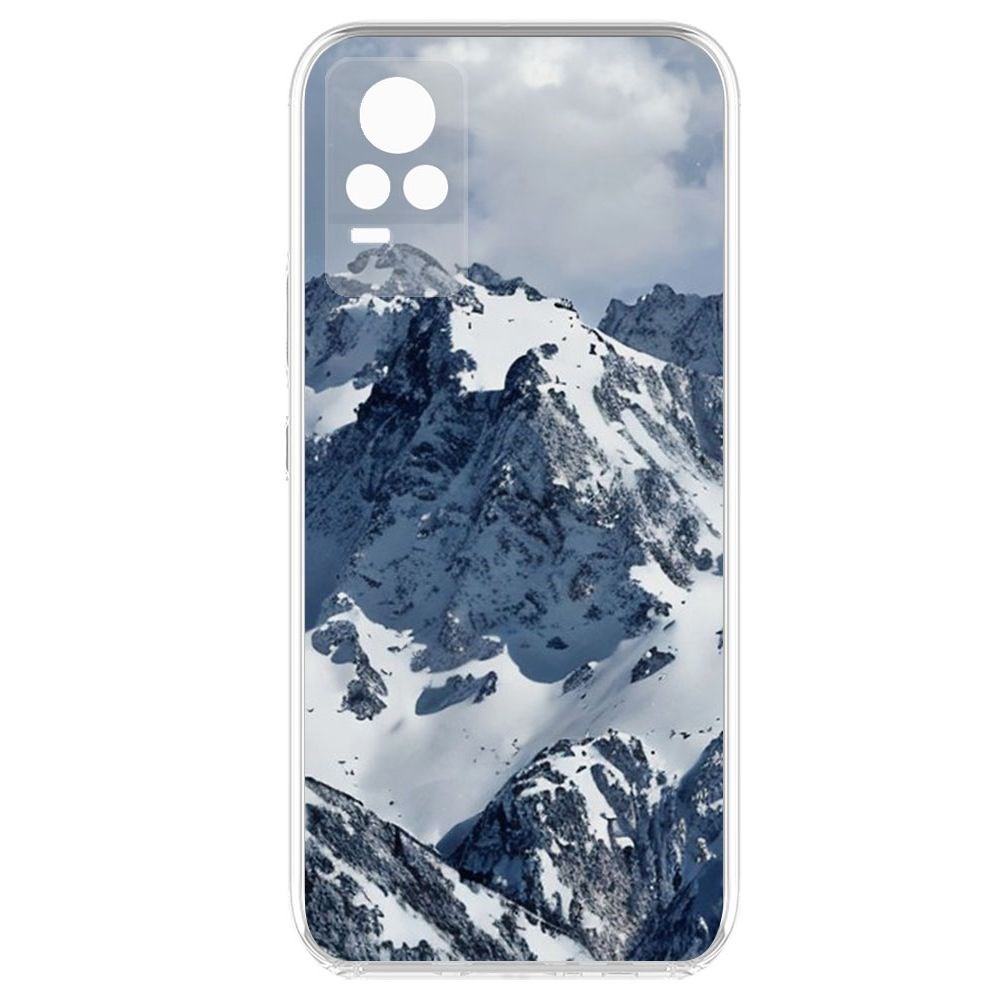

Чехол-накладка Krutoff Clear Case Горы для Vivo V21e