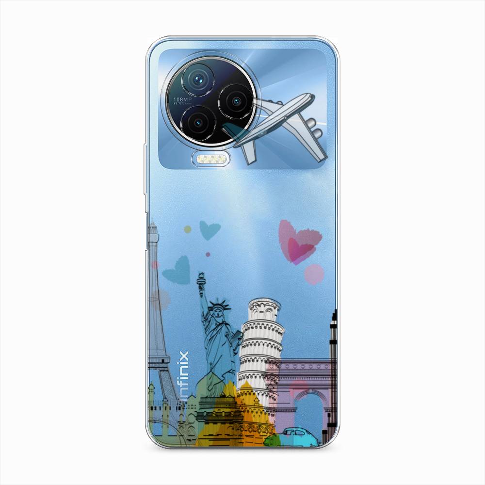 

Чехол Awog на Infinix Note 12 Pro 4G "Самолет путешествий", 3102250-10