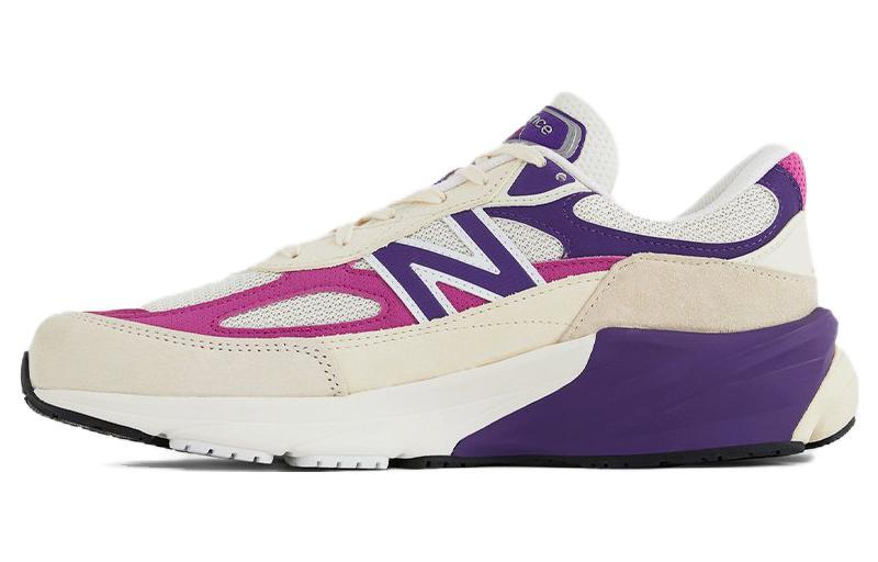 

Кроссовки унисекс New Balance NB 990 V6 белые 40 EU, Белый, NB 990 V6