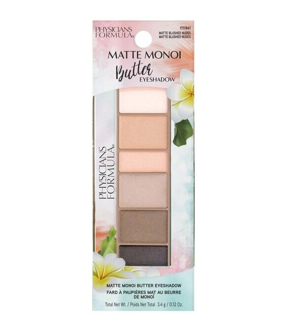 Палетка теней Physicians Formula мatte мonoi вutter уyeshadow тон румяный нюд 3.4г