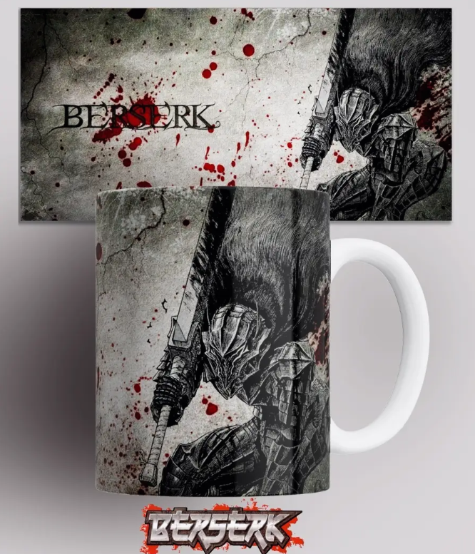 

Кружка с принтом Аниме Берсерк, Кружка с принтом Аниме Берсерк/anime Berserk. 330 мл