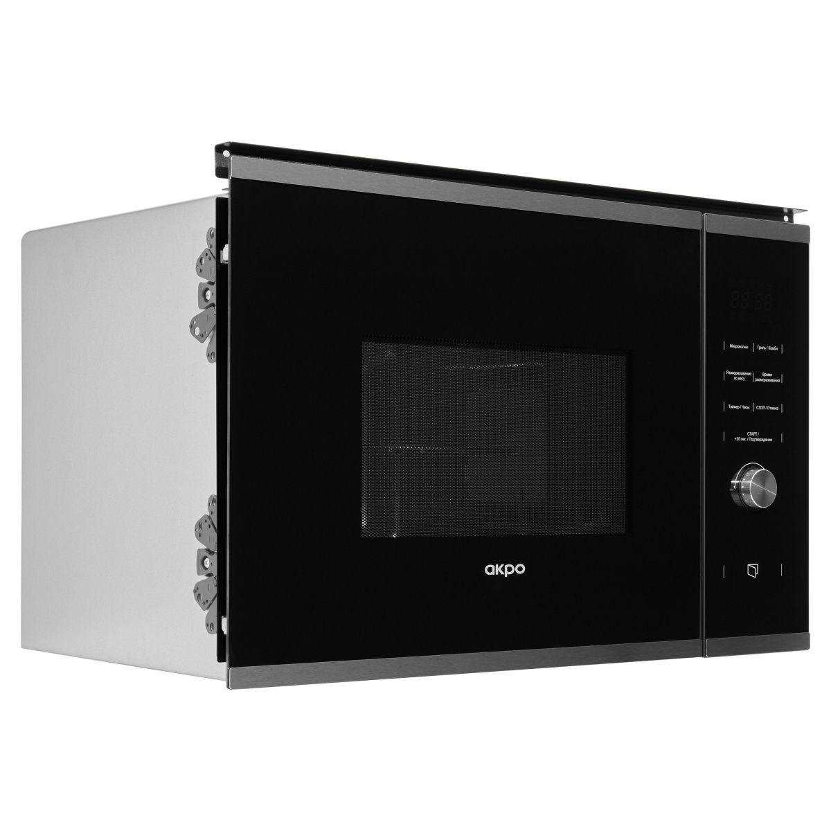 

Встраиваемая микроволновая печь AKPO MEA 92508 SEA07 серебристый, Серебристый;черный, MEA 92508 SEA07