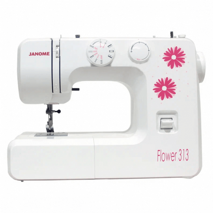 

Швейная машина Janome Flower 313 белый, Flower 313