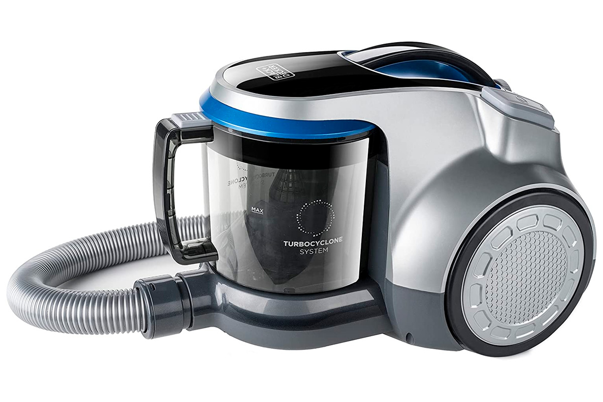 

Пылесос Black+Decker BXVML700E серебристый, BXVML700E