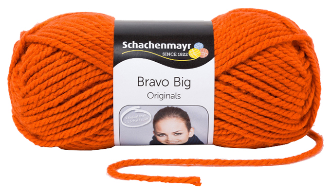 

Пряжа для вязания Schachenmayr original, Bravo Big MEZ, 9807705 (00125), Оранжевый, Bravo Big