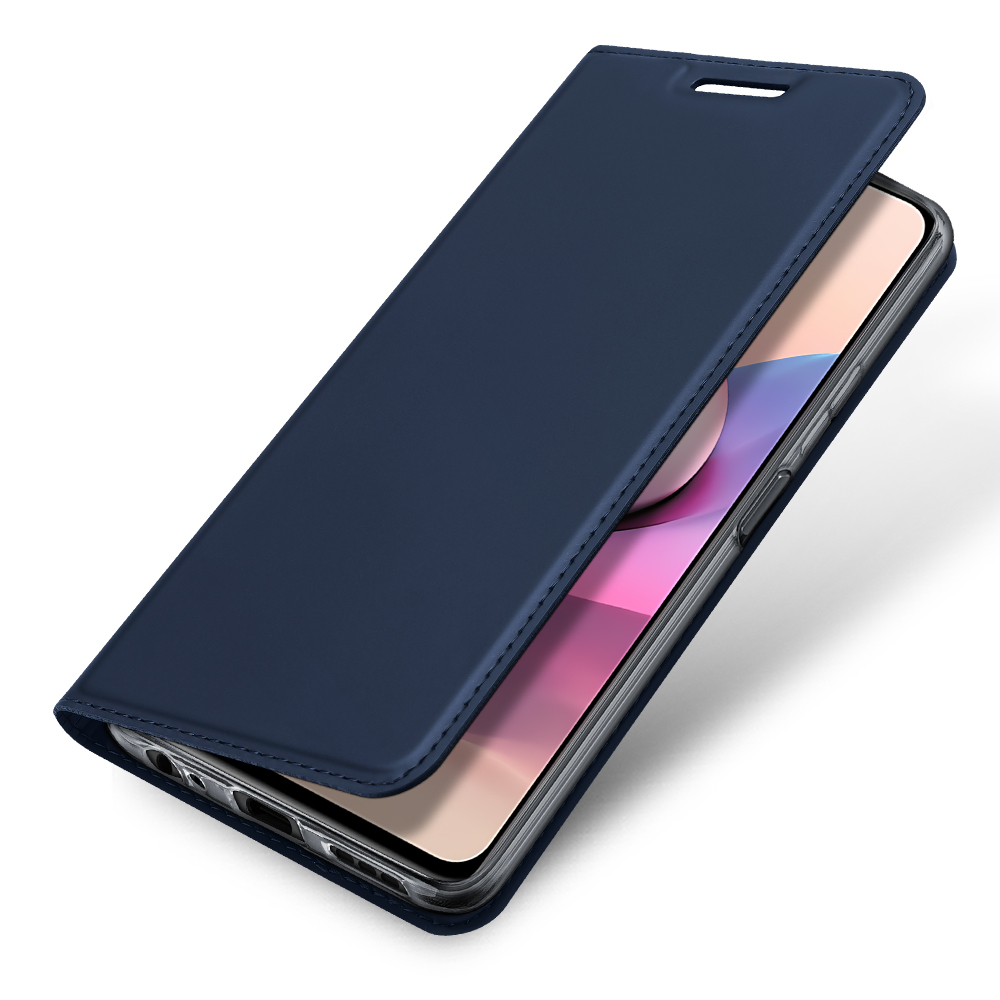 

Чехол книжка для Xiaomi Redmi Note 10/10S, Dux Ducis, синий, Redmi Note 10 / 10S