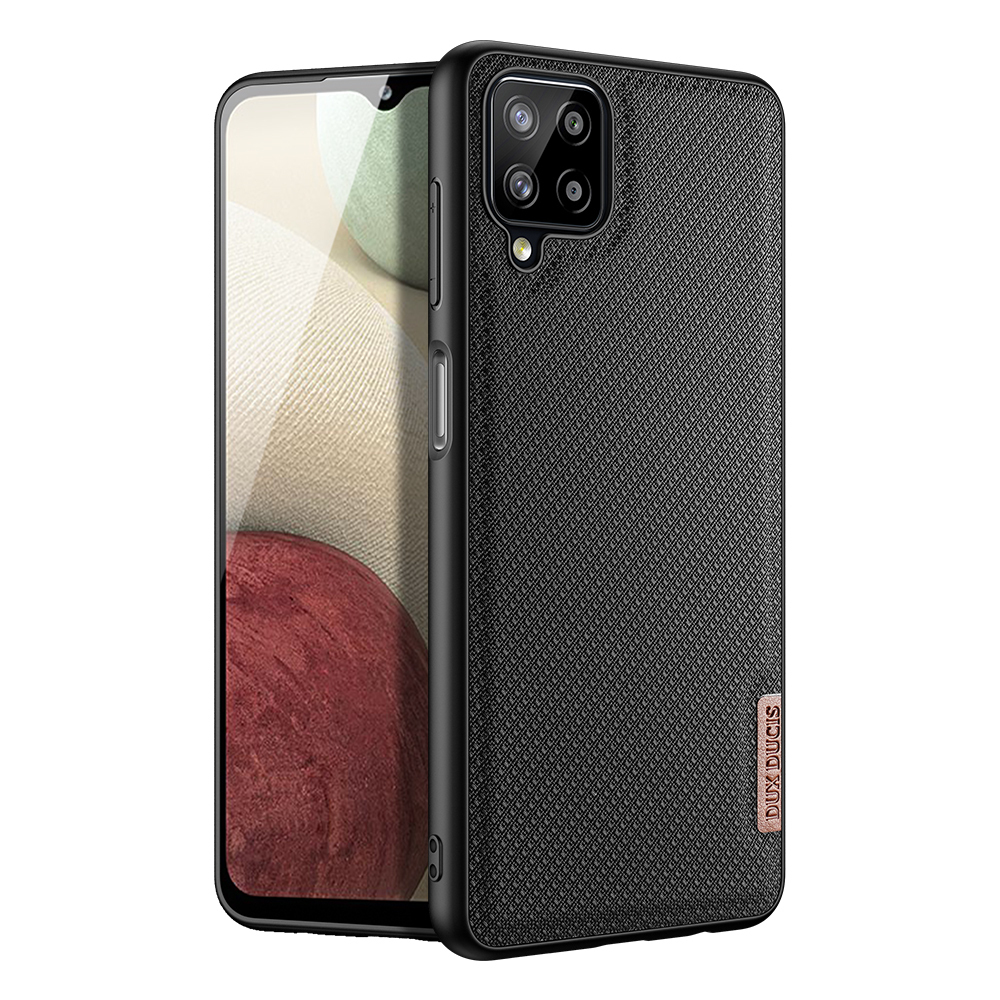 

Чехол силиконовый для Samsung Galaxy A12, Dux Ducis Fino series, черный, Galaxy A12 Fino