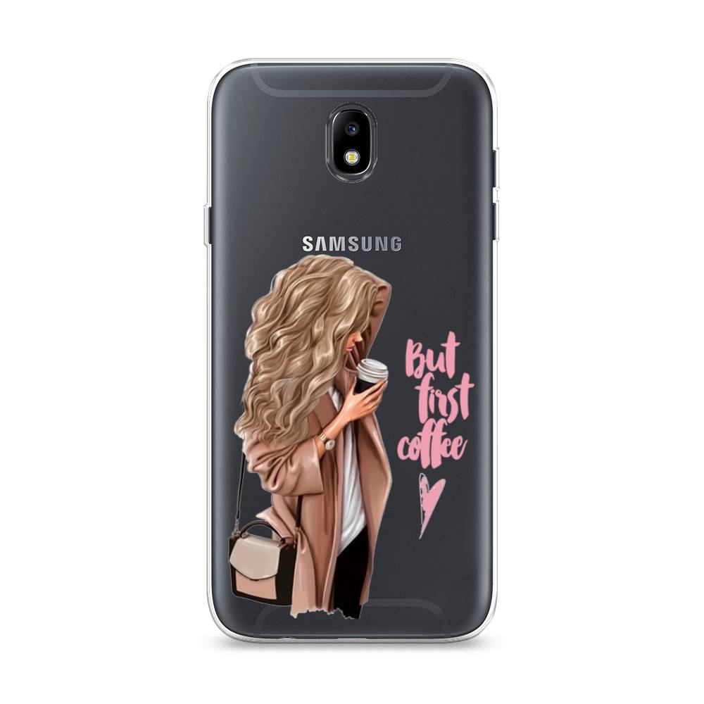 

Чехол Awog "Девушка с кофе" для Samsung Galaxy J7 2017