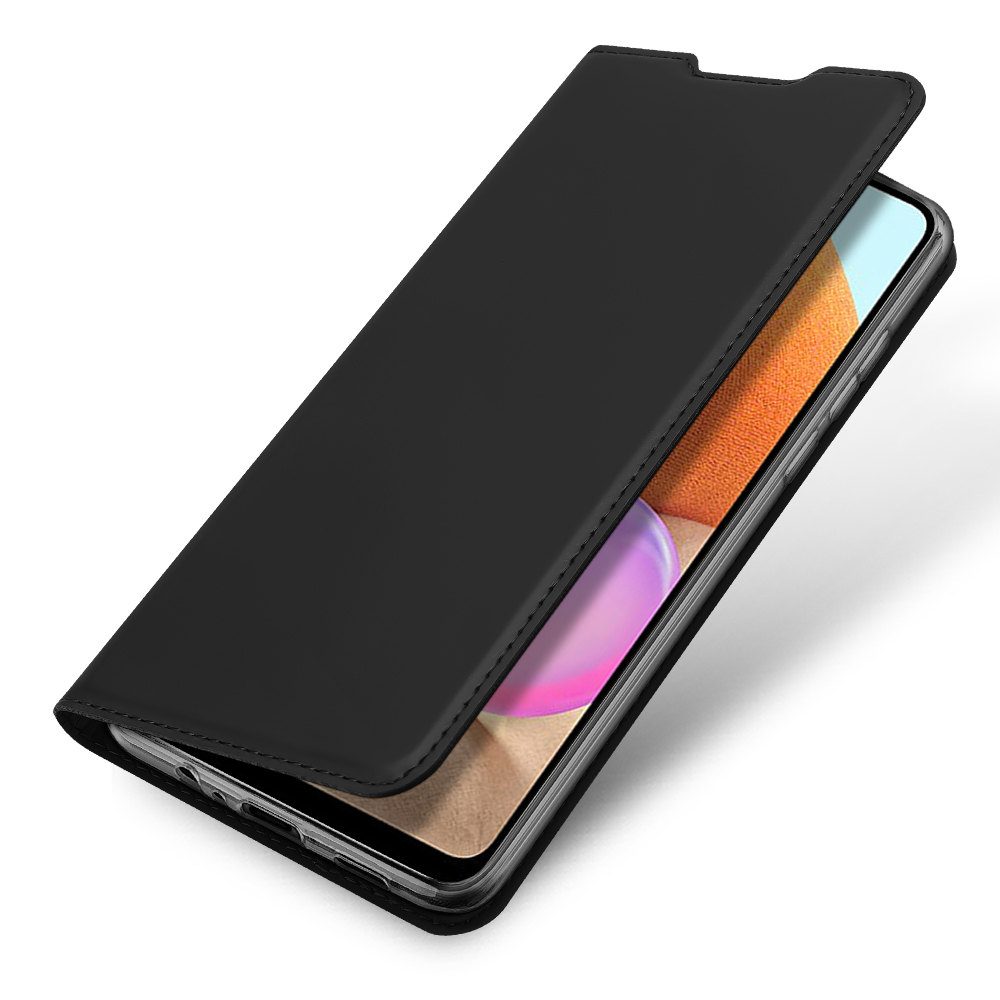 Чехол книжка для Samsung Galaxy A32 4G, Dux Ducis Skin Series черный