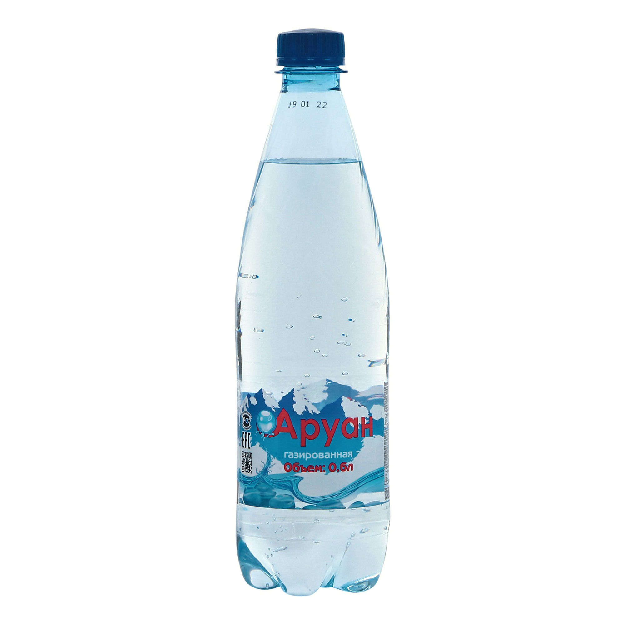 

Вода природная Аруан газированная 0,6 л