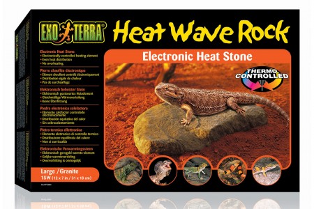 Греющий камень для террариума Exo Terra Heat Wave Rock 15 Вт большой, 31 х 18 х 6 см