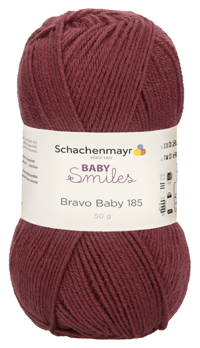 

Пряжа для вязания Schachenmayr Baby Smiles, Bravo Baby 185 MEZ, 9801212 (01044), Коричневый, Bravo Baby 185