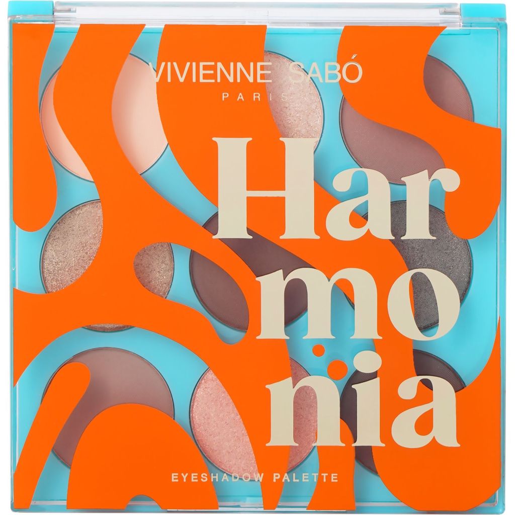 

Палетка теней для век VIVIENNE SABO Harmonia №02 13,5 г, Разноцветный