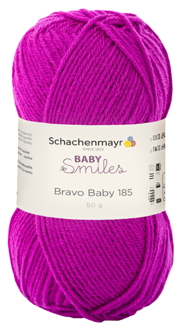 фото Пряжа для вязания schachenmayr baby smiles, bravo baby 185 mez, 9801212 (01037, fuchsia)