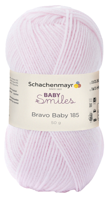 фото Пряжа для вязания schachenmayr baby smiles, bravo baby 185 mez, 9801212 (01035, rosa)