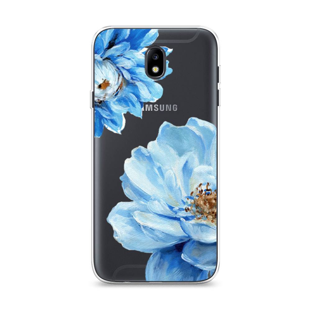 

Чехол Awog на Samsung Galaxy J7 2017 / Самсунг J7 2017 "Голубые клематисы", Голубой, 23150-8