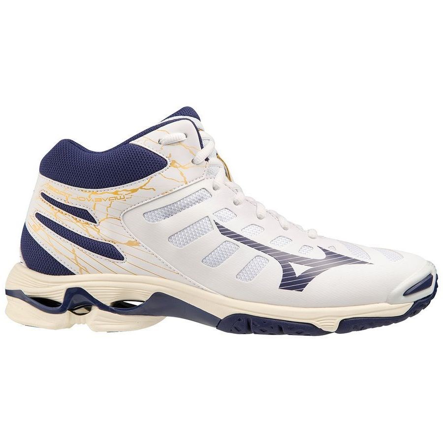 Кроссовки мужские Mizuno Voltage белые 44.5 RU