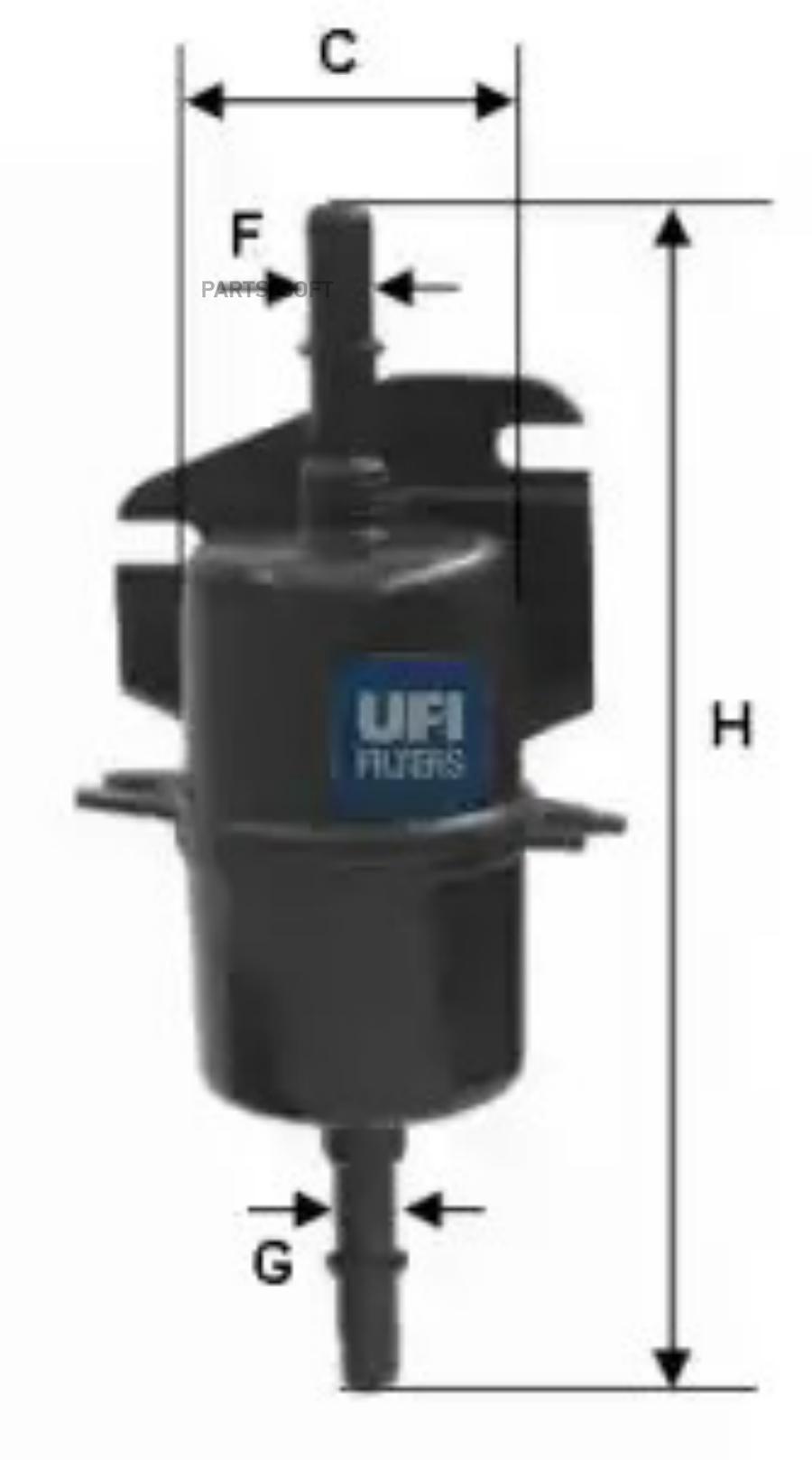 

Фильтр топливный Ufi 3174000