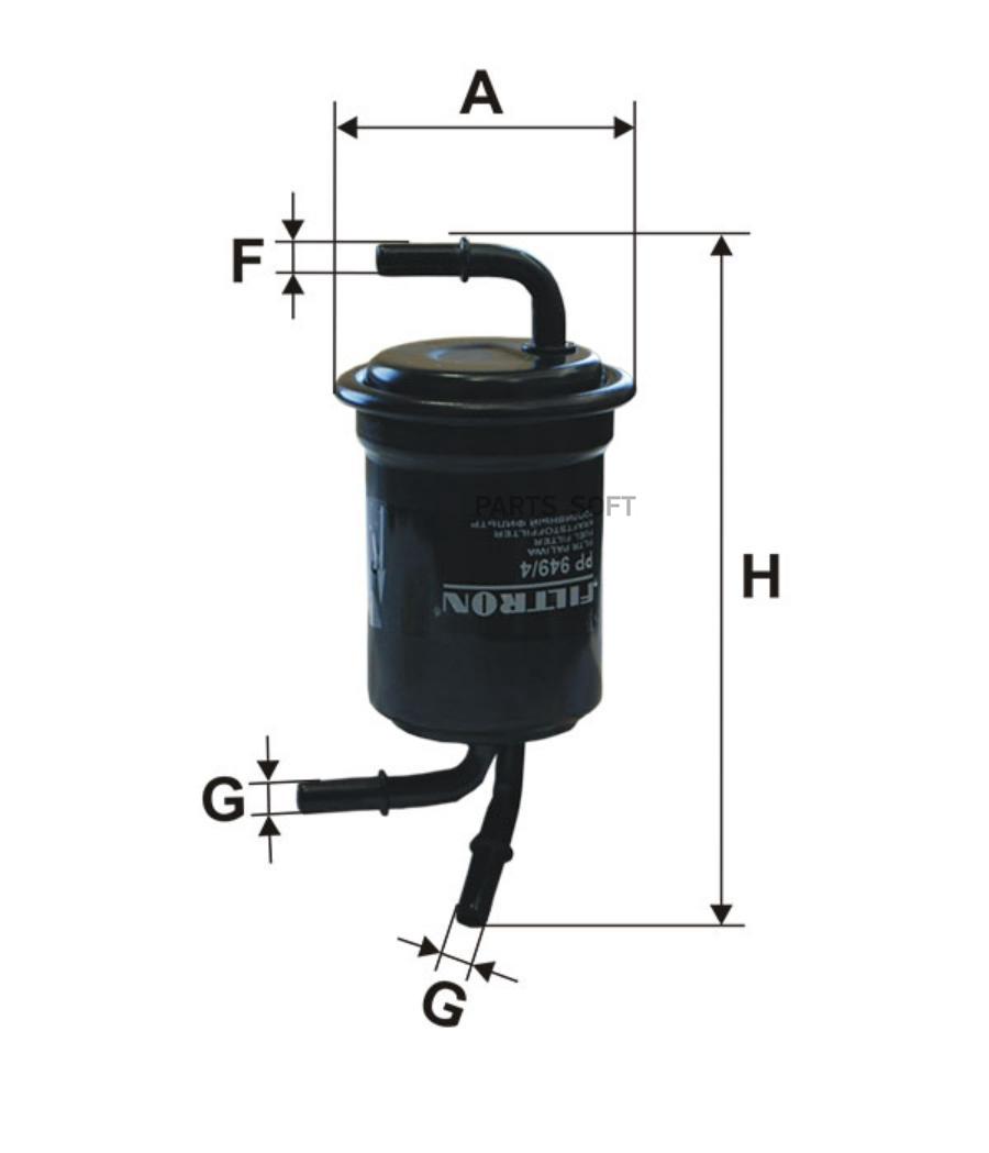 

Фильтр топливный Filtron PP9494