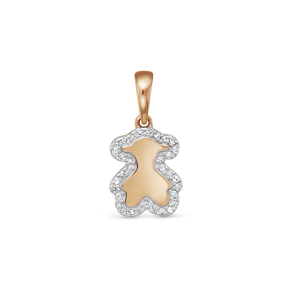 

Кулон из красного золота с бриллиантом Vesna jewelry 3925-151-01-00, 3925-151-01-00