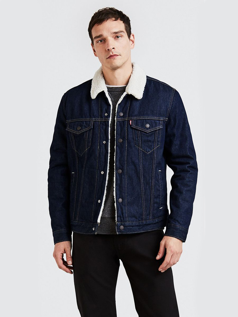 

Куртка мужская Levi's 16365-0084 синяя XS, 16365-0084