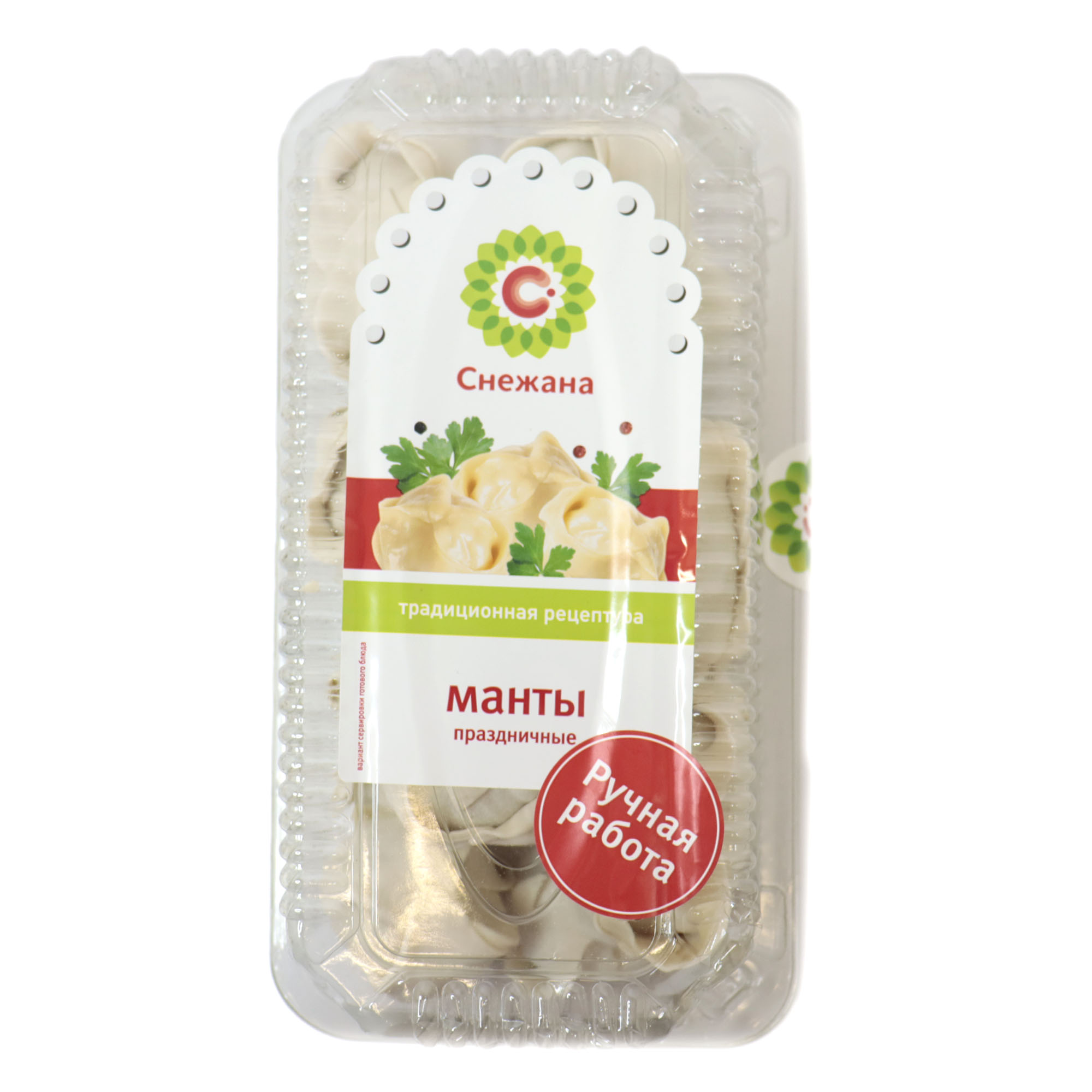 

Манты Снежана Праздничные 750 г