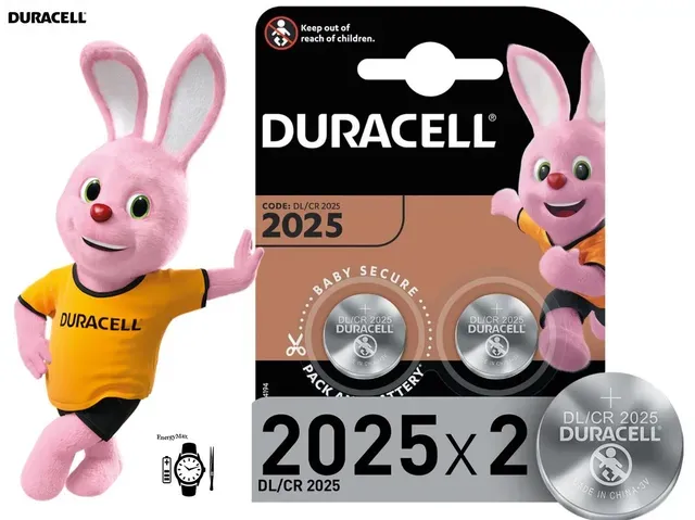 

Батарейки DURACELL Specialty 2025 (CR2025), 2 шт