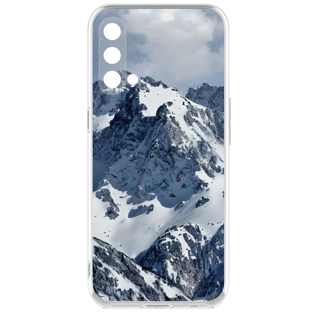 

Чехол-накладка Krutoff Clear Case Горы для OnePlus Nord CE 5G, Прозрачный