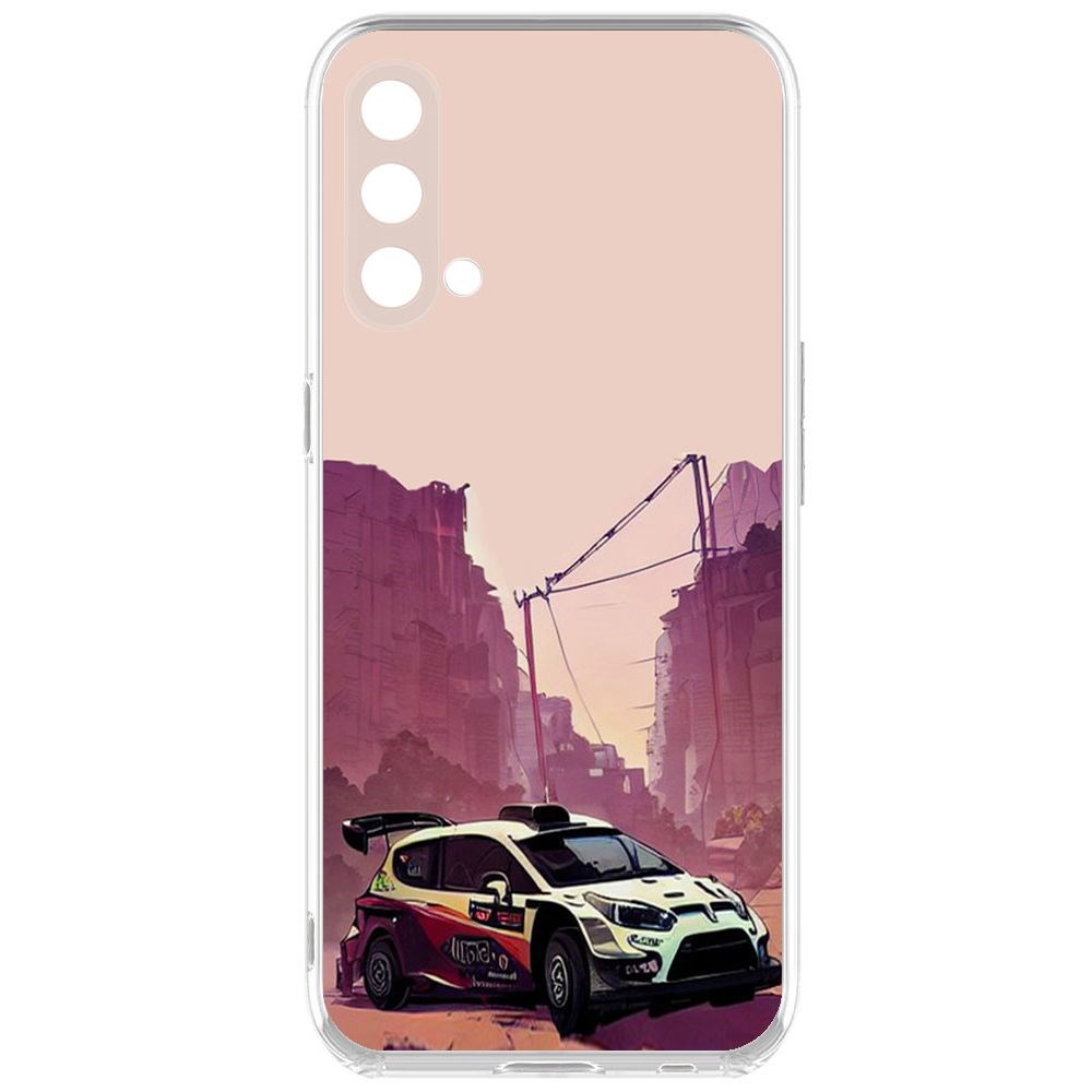 Чехол-накладка Krutoff Clear Case Гоночный каньон для OnePlus Nord CE 5G