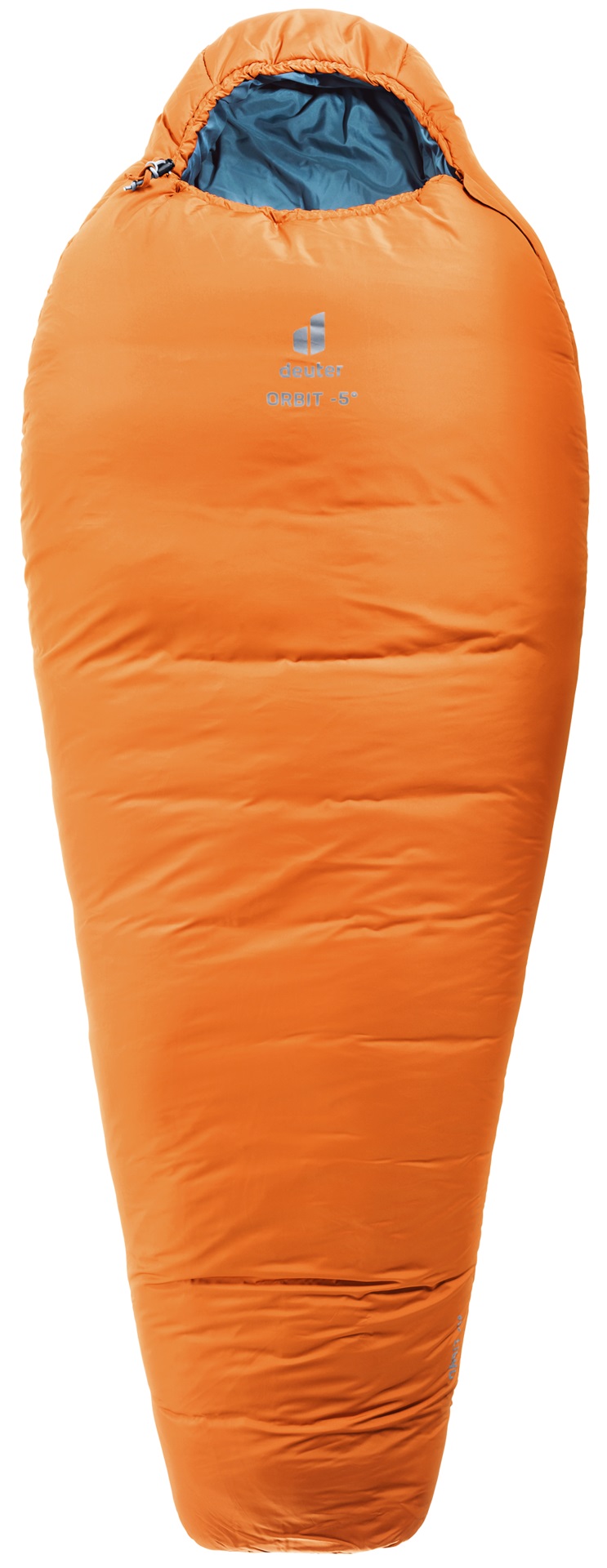 Спальный мешок Deuter Orbit Reg mandarine/slateblue, левый