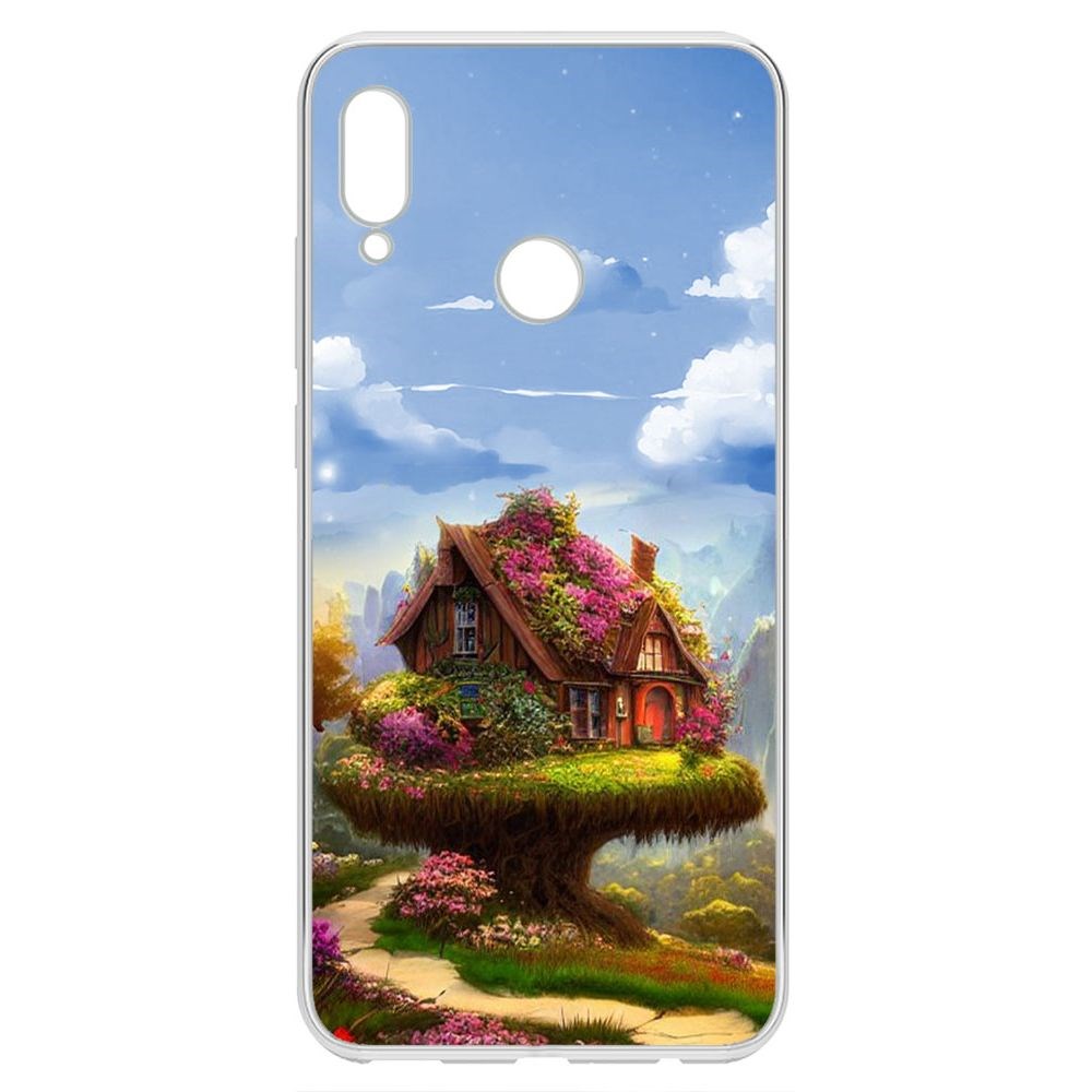 

Чехол-накладка Krutoff Clear Case Дом на дереве для Huawei P Smart (2019), Прозрачный