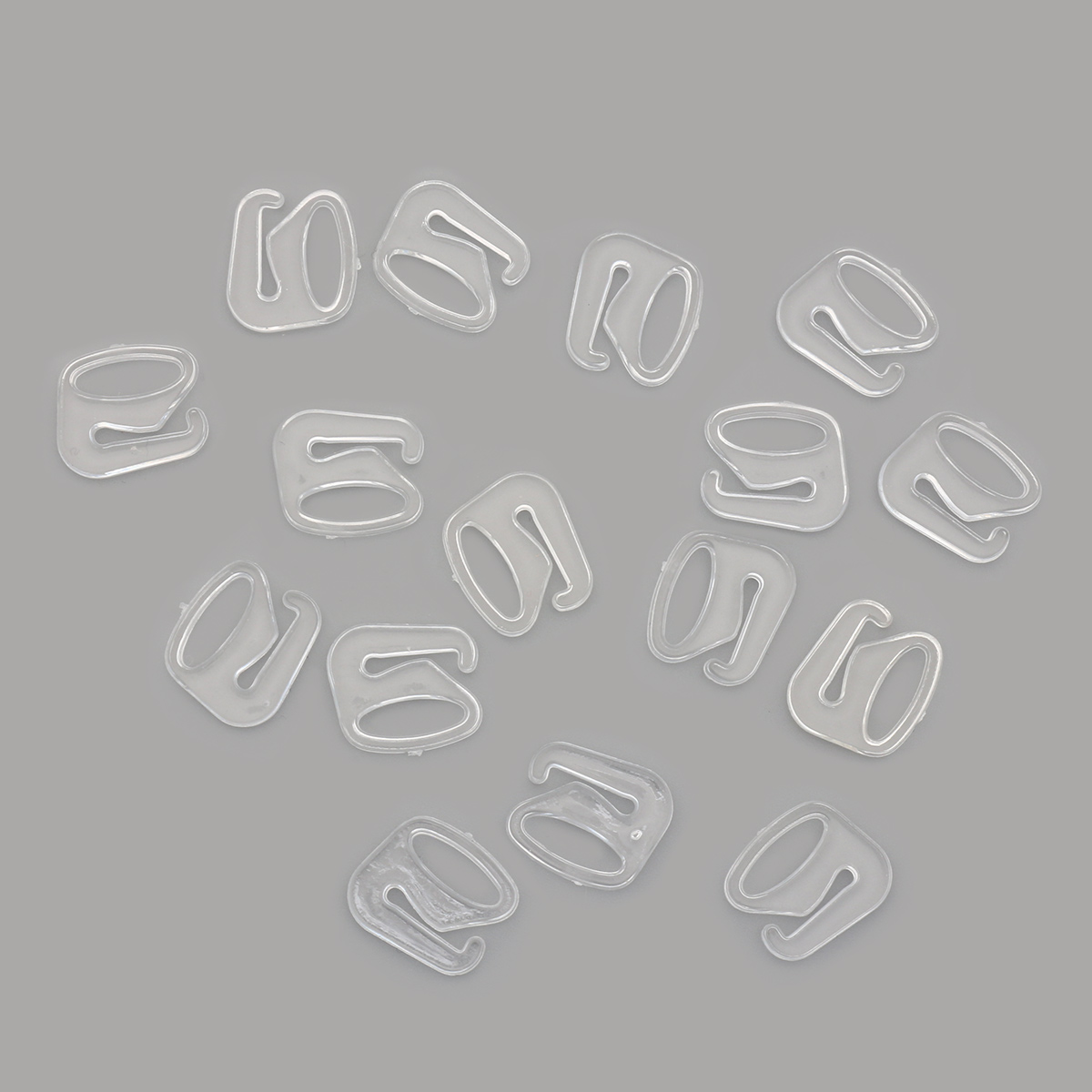 

01-7260 Крючки 10мм (прозрачный), 100 шт