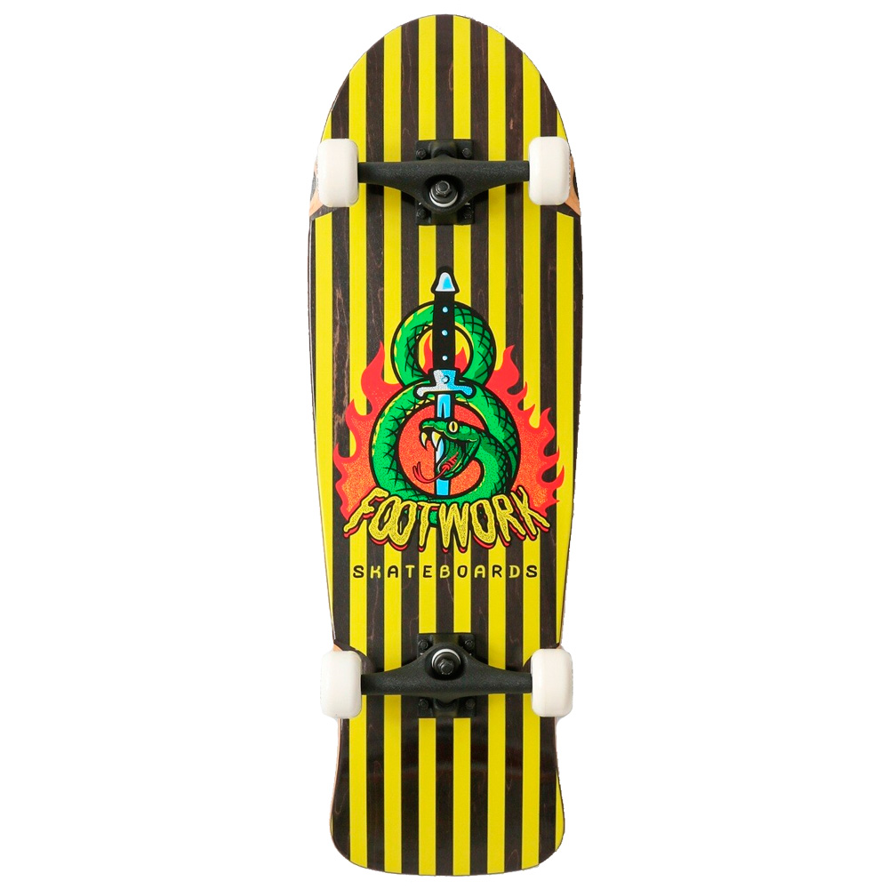 Круизер Footwork Cruiser Hellfire 76x26,67 см yellow/black