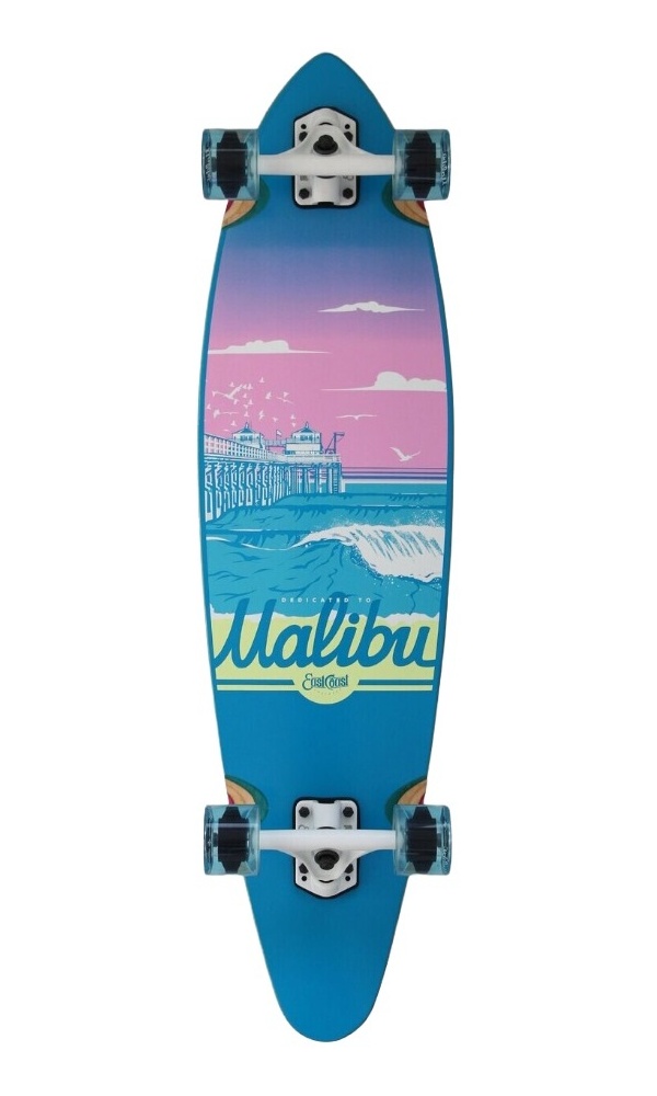 Лонгборд Eastcoast Malibu 94x24,8 см мультиколор