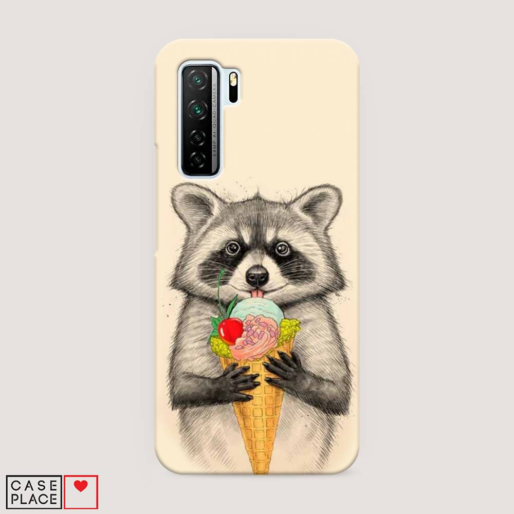 

Чехол Awog "Енот с мороженым" для Huawei P40 lite 5G, 6103020-7