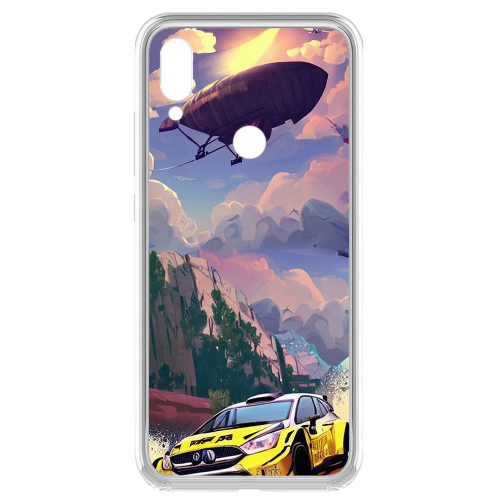 

Чехол-накладка Krutoff Clear Case Гонка для Xiaomi Redmi 7