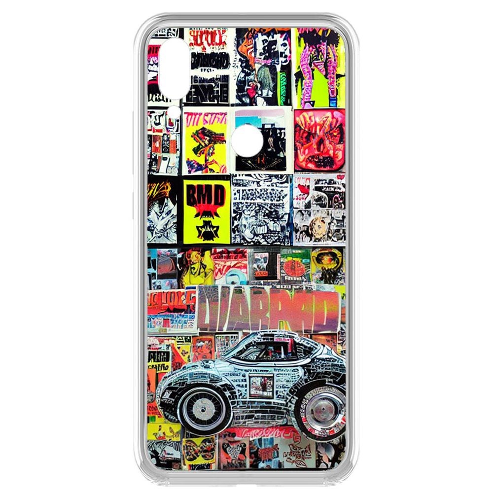 

Чехол-накладка Krutoff Clear Case Автопамфлет для Xiaomi Redmi 7